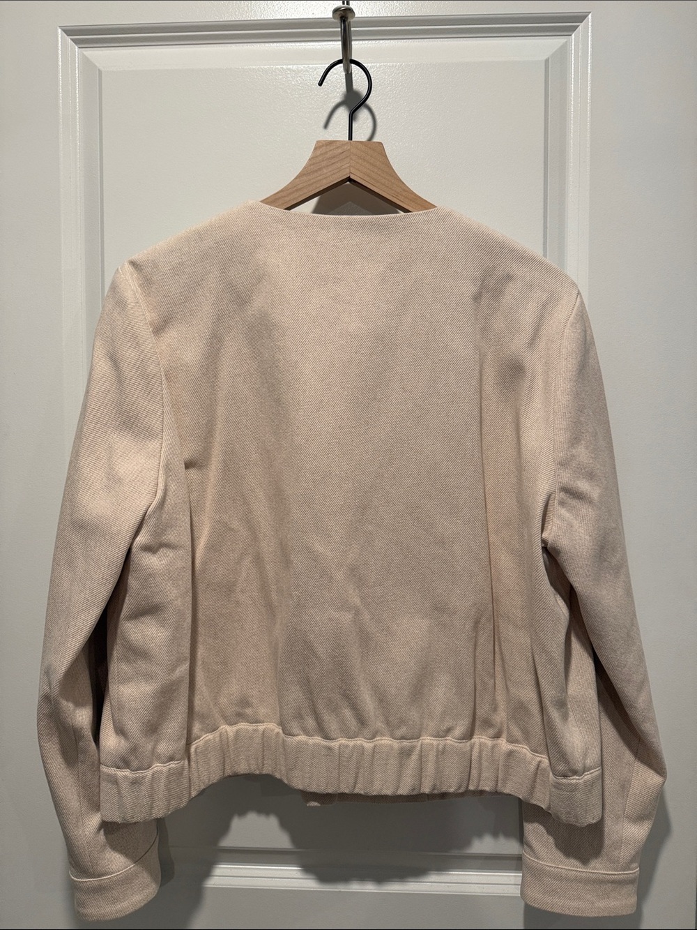 Sezane Nadia Jacket, Mottled Ecru, Size US 14, EU 46 - Picture 2 of 4